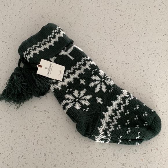 NWT HEARTH & HAND Knit Tasseled Holiday Stocking - Picture 11 of 11